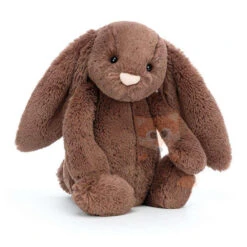 Jellycat Bashful Peluche Lapin Marron Foncé 30 Cm