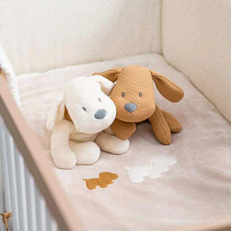 Nattou - Charlie Le Chien - Peluche Jaune Vanille 30 Cm 2 Nattou - Charlie Le Chien - Peluche Jaune Vanille 30 Cm – Image 2