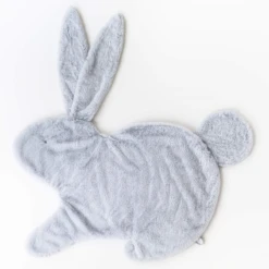 Dimpel Emma Le Lapin Grand Doudou Bleu 70 Cm