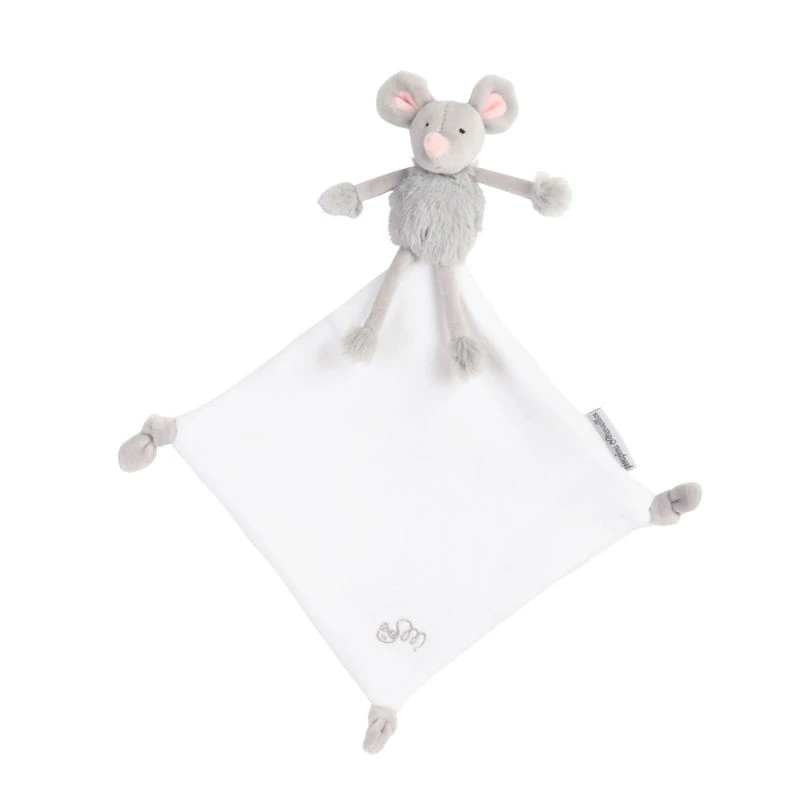 Pioupiou Et Merveilles - Les Doux Bidous- Noémie La Souris Doudou Mouchoir Gris 35 Cm 1 Pioupiou Et Merveilles - Les Doux Bidous- Noémie La Souris Doudou Mouchoir Gris 35 Cm