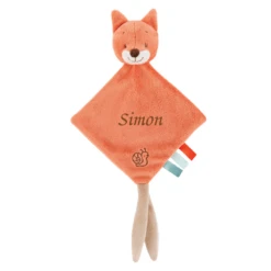 Nattou Fanny & Oscar Mini Doudou Renard Orange 20 Cm