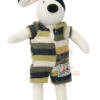 Moulin Roty La Grande Famille Julius Le Chien Mini Peluche Vert Noir