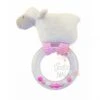 Moulin Roty Doudou Hochet Collection Lila Mouton Rose Beige