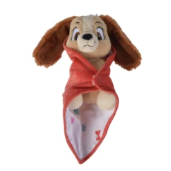 Disney Lady Le Chien Peluche Couverture Rouge 25 Cm -Disney || Moulin Roty || NATTOU Soldes lady20chien20peluche20couverture20rouge202520cm 2