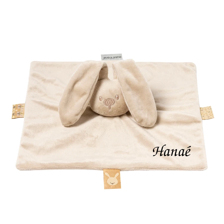 Nattou Lapidou Doudou Plat Lapin Beige Sable 20 Cm 1 Nattou Lapidou Doudou Plat Lapin Beige Sable 20 Cm