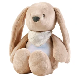 Nattou - Sleepy Peluche Veilleuse Lapin Beige 30 Cm
