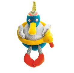 Moulin Roty Les Cousins Du Moulin Boîte à Musique Canard Bouée 25 Cm