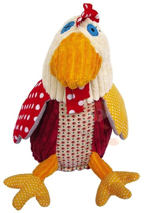 Les Déglingos Chikos La Poule Original Peluche Rouge Jaune 1 Les Déglingos Chikos La Poule Original Peluche Rouge Jaune