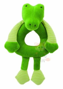 Moulin Roty Collection Les Loupits Hochet Anneau Emile Crocodile Vert