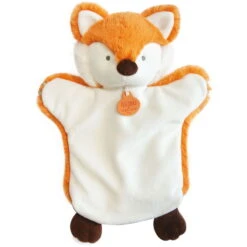 Doudou Et Compagnie - Marionnette Renard Orange 25 Cm