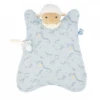 Kaloo - Maxi Doudou Mouton En Coton Bio Bleu Blanc 40 Cm