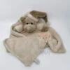 La Galleria - Maxi Doudou Ours Bonnet Marron 40 Cm