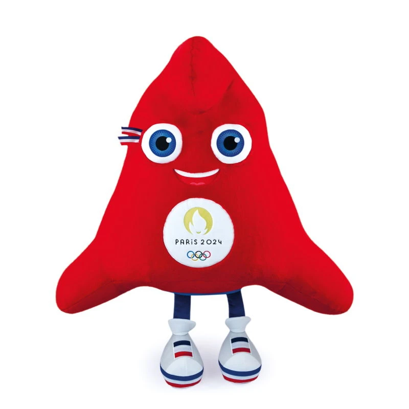 Doudou Et Compagnie - Maxi Peluche Mascotte XXL JO Paris 2024 - 130 Cm 1 Doudou Et Compagnie - Maxi Peluche Mascotte XXL JO Paris 2024 - 130 Cm