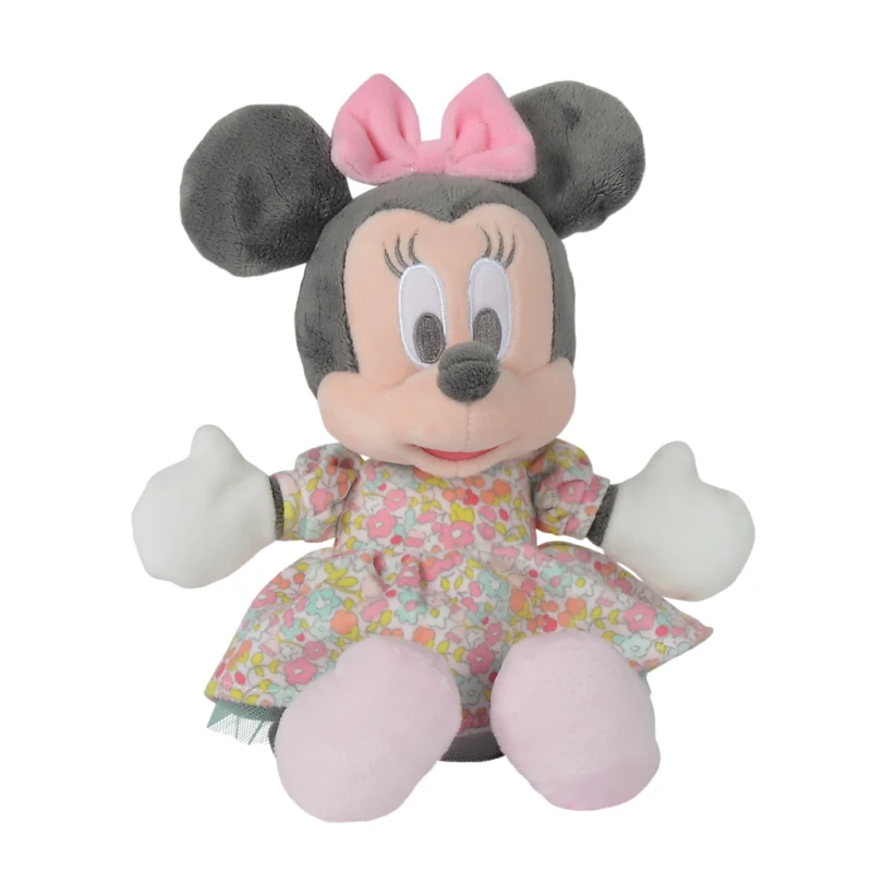 Disney Minnie La Souris Liberty Peluche Rose Fleur 25 Cm 1 Disney Minnie La Souris Liberty Peluche Rose Fleur 25 Cm