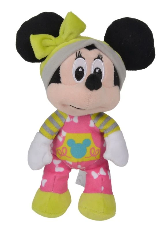 Disney Minnie La Souris Mini Peluche Pyjama Rose 15 Cm 1 Disney Minnie La Souris Mini Peluche Pyjama Rose 15 Cm