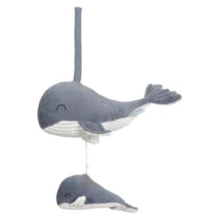 Little Dutch Ocean Boîte à Musique Baleine Bleu