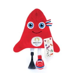 Doudou Et Compagnie - Peluche Mascotte Para JO Paris 2024 - 28 Cm -Disney || Moulin Roty || NATTOU Soldes peluche20mascotte20para20les20phryges20jeux20olympiques20paris20202420202820cm 3