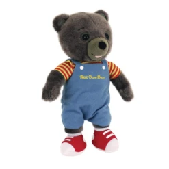 Peluche Petit Ours Brun Salopette 22 Cm