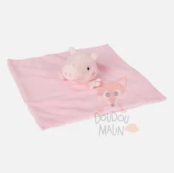 Peppa Pig - Doudou Plat Cochon Rose 30 Cm