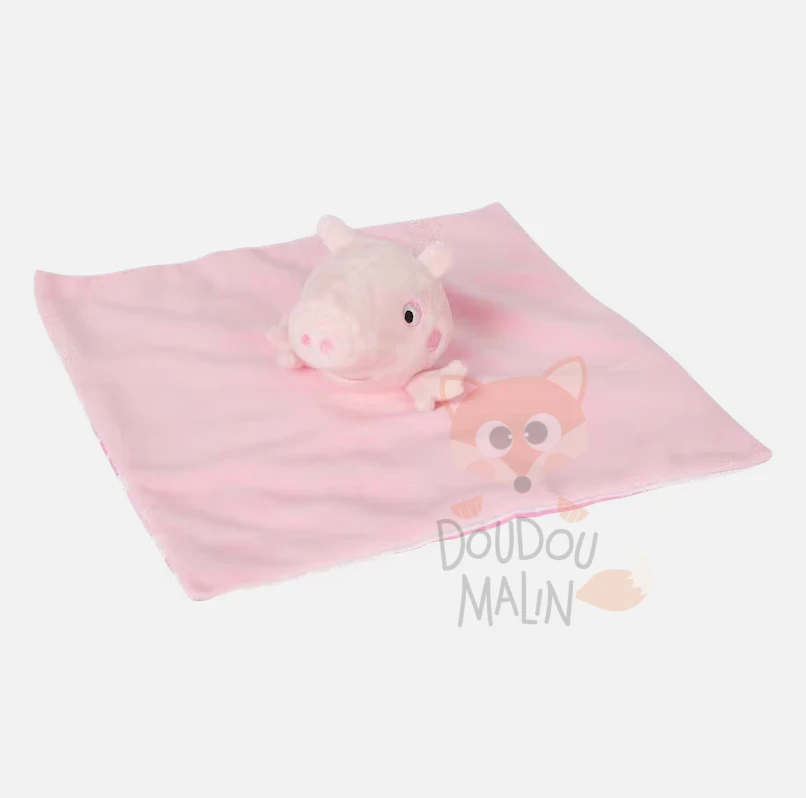 Peppa Pig - Doudou Plat Cochon Rose 30 Cm 1 Peppa Pig - Doudou Plat Cochon Rose 30 Cm