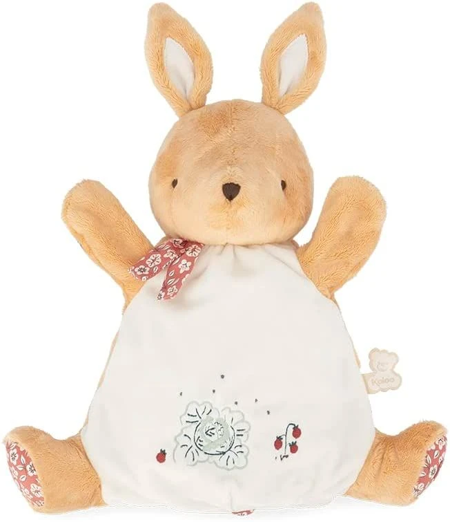 Kaloo - Petites Chansons - Doudou Marionnette Lapin Marron 25 Cm 1 Kaloo - Petites Chansons - Doudou Marionnette Lapin Marron 25 Cm