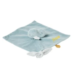 Nattou - Roméo Jules Sally - Doudou Baleine Bleu 25 Cm