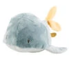 Nattou - Roméo Jules Sally - Peluche Baleine Bleu 28 Cm