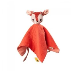 Lilliputiens - Stella La Biche - Doudou Plat Orange En Coton Biologique 25 Cm -Disney || Moulin Roty || NATTOU Soldes stella20biche2020plat20orange20en20coton20biologique202520cm 1