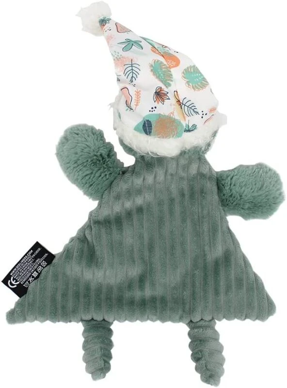 Les Déglingos - Chillos Le Paresseux - Doudou Plat Vert 25 Cm 2 Les Déglingos - Chillos Le Paresseux - Doudou Plat Vert 25 Cm – Image 2