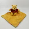Disney - Winnie L'ourson - Mini Peluche Avec Doudou Jaune Rouge 25 Cm